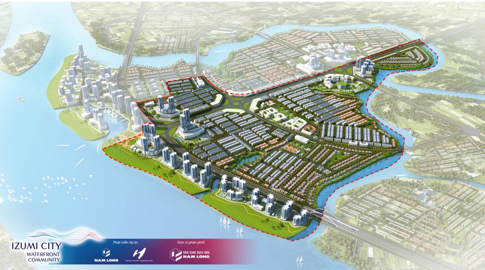 IZUMI RIVERSIDE ĐỒNG NAI - BẢNG GIÁ VÀ CHÍNH SÁCH NAM LONG 