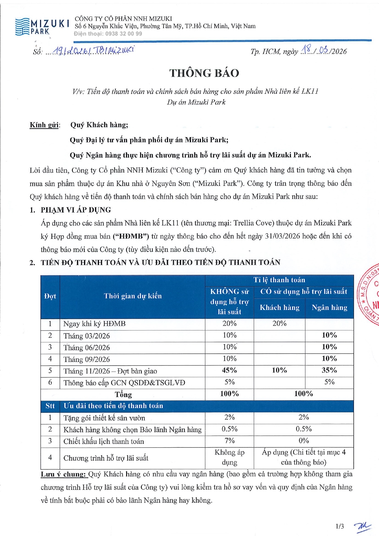 Mặt bằng phân khu Rivera1