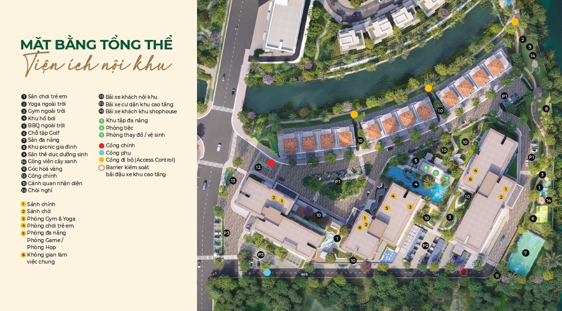 Mặt bằng phân khu Rivera1