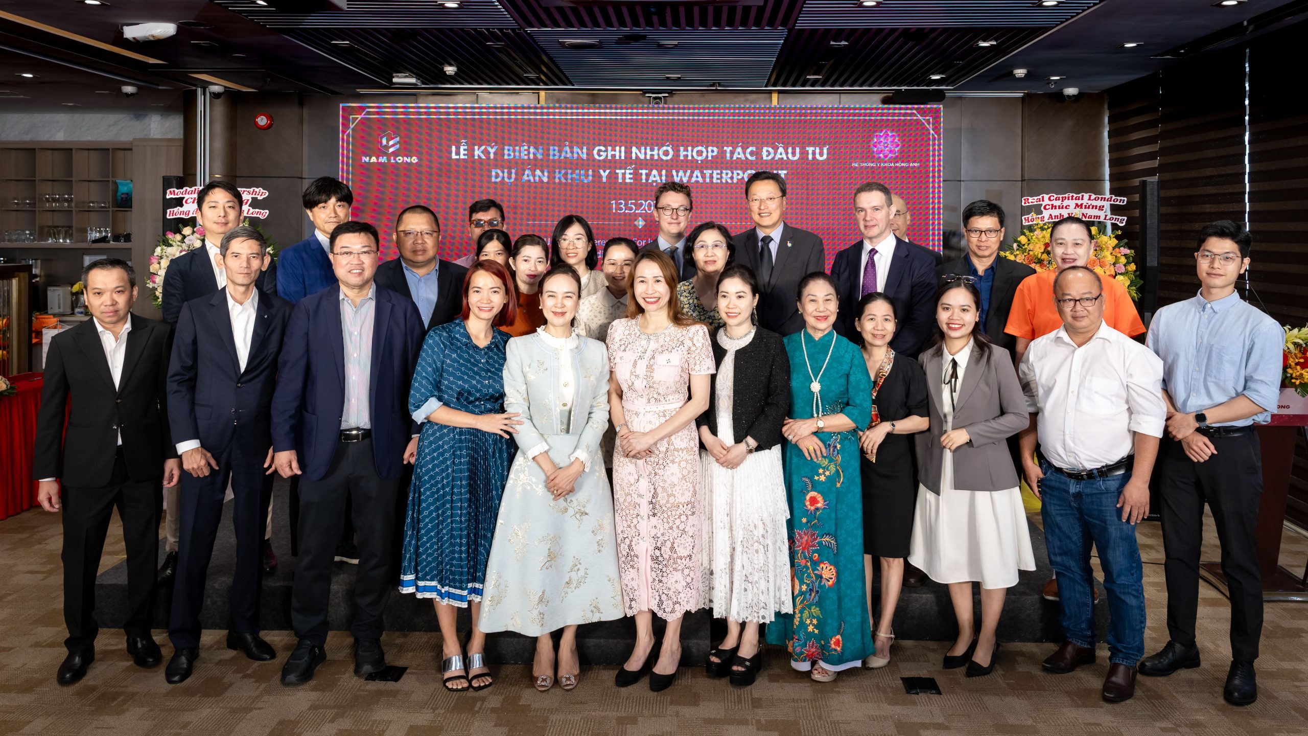 HỢP TÁC XÂY DỰNG TỔ HỢP CHĂM SÓC SỨC KHỎE TOÀN DIỆN TẠI WATERPOINT NAM LONG, HUYỆN BẾN LỨC, TỈNH LONG AN
