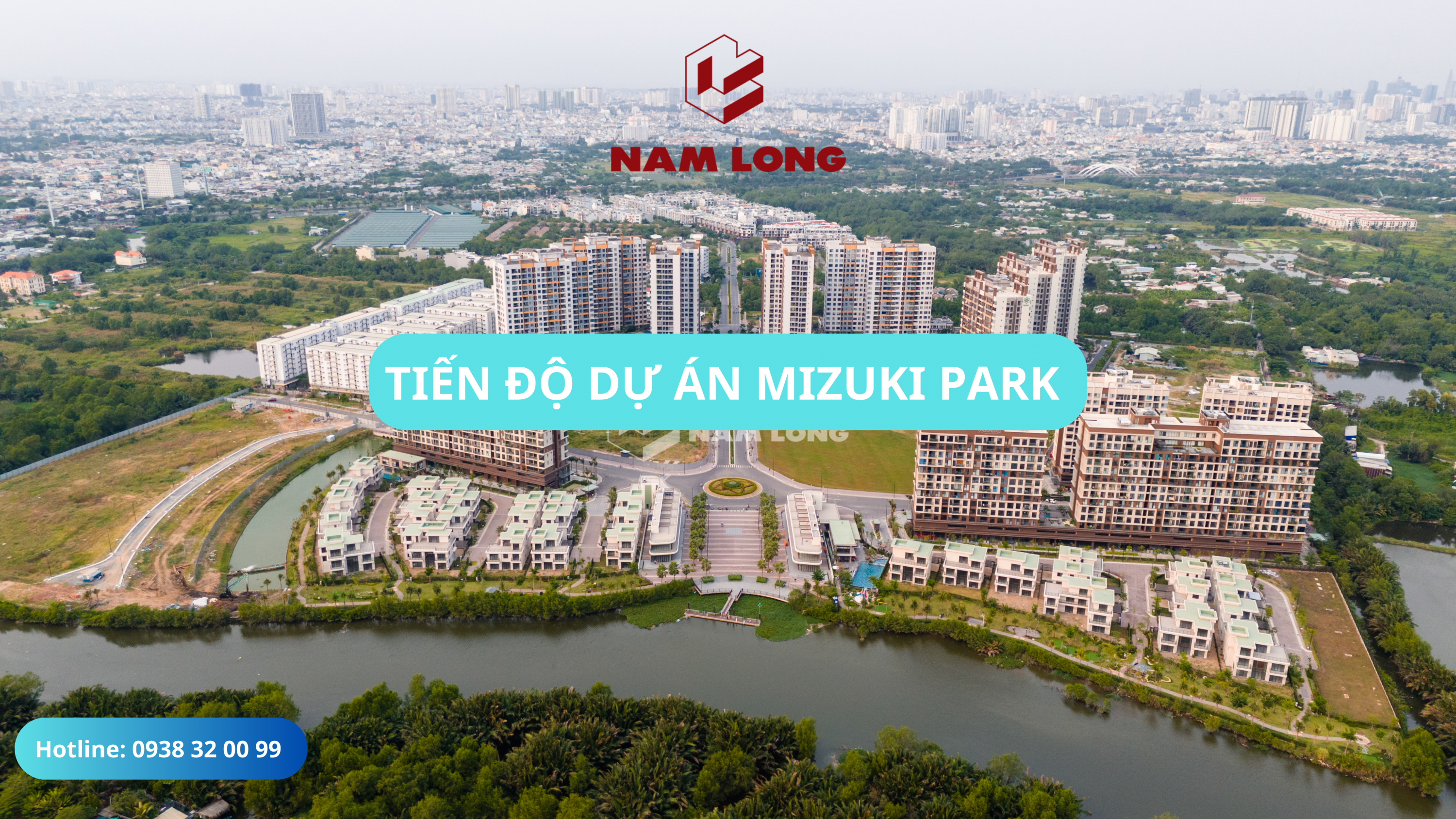 Tiến độ khu đô thị Mizuki Park 